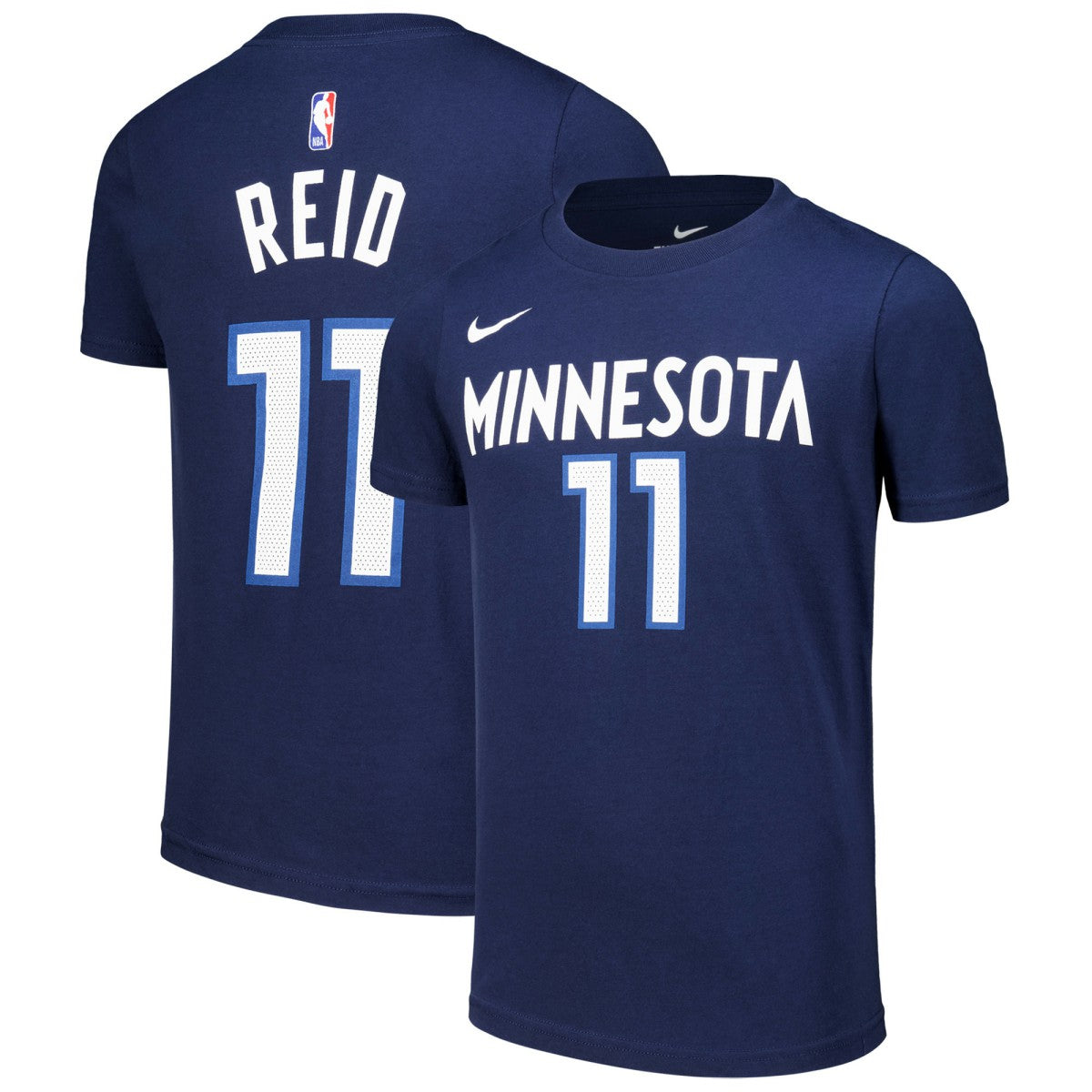 NBA Naz Reid Minnesota Timberwolves Youth Icon Edition Name & Number T-Shirt