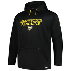 NHL Black Pittsburgh Penguins Fanatics Authentic Pro Big & Tall Pullover Hoodie