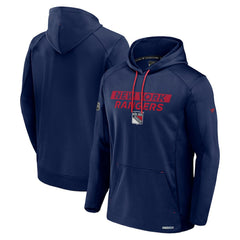 NHL Blue New York Rangers Fanatics Big & Tall Authentic Pro Pullover Hoodie