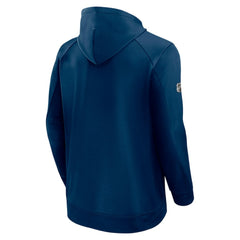 NHL Deep Sea Blue Seattle Kraken Fanatics Authentic Pro Big & Tall Pullover Hoodie