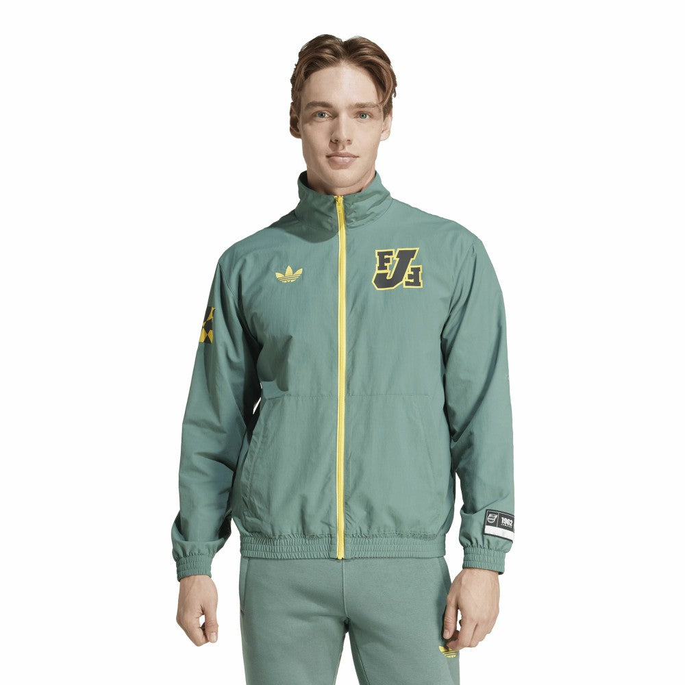 Jamaica National Team Varsity Pack Full-Zip Track Top - Adidas Green