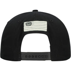 NHL Black Tampa Bay Lightning '47 OHT Military Appreciation Homeland Honor and Defend Hitch Adjustable Hat