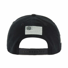 NHL Black Boston Bruins '47 OHT Military Appreciation Homeland Honor and Defend Hitch Adjustable Hat