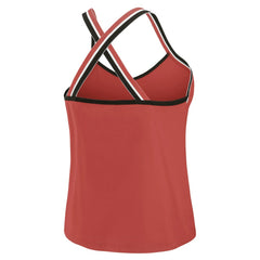 WEAR by Erin Andrews Women's Cross Strap Tri-Blend Tank Top - Atlanta Falcons