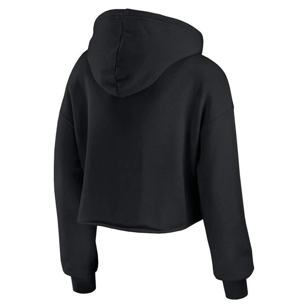 WEAR by Erin Andrews Women's Prime Cropped Pullover Hoodie - Cleveland Browns
