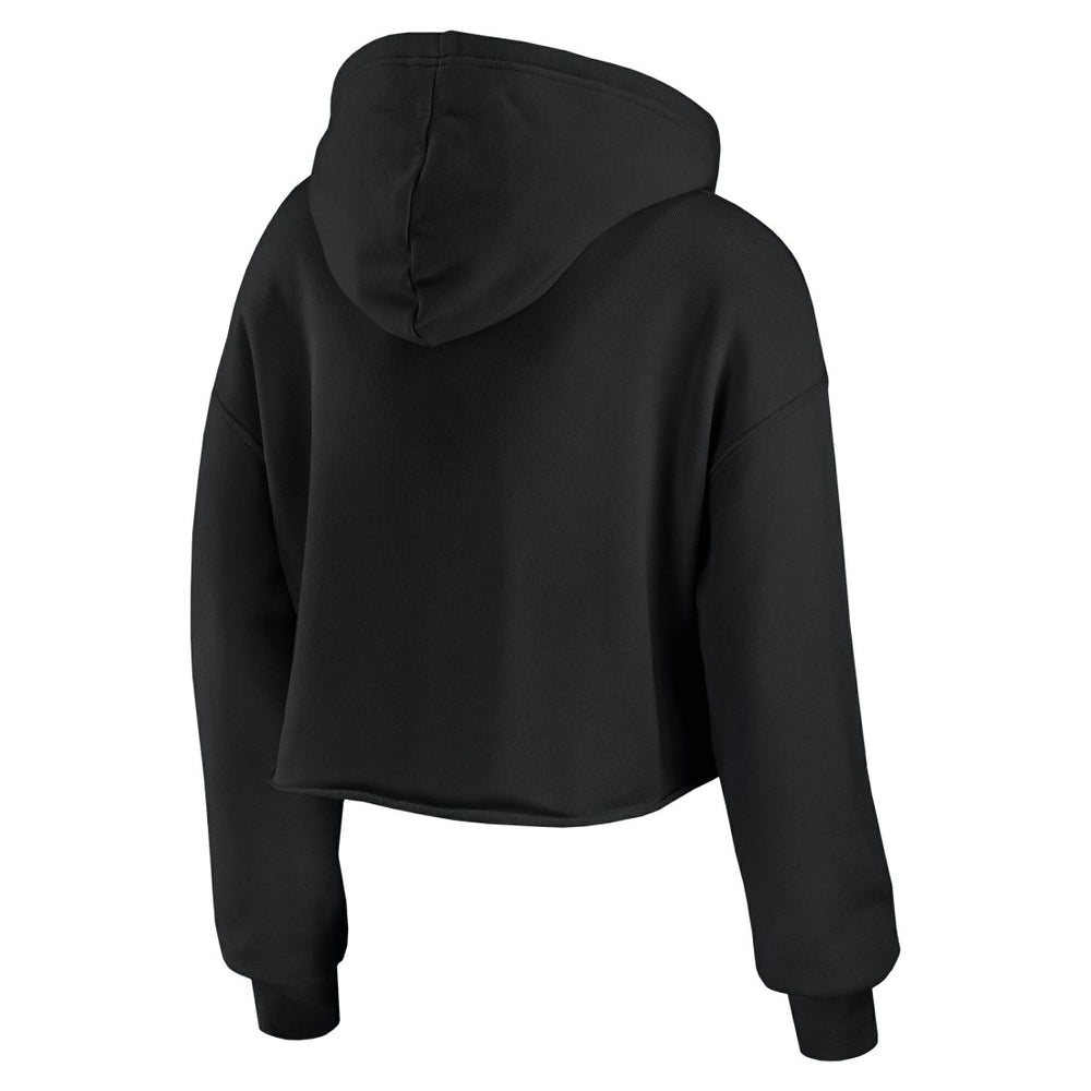 WEAR by Erin Andrews Women's Prime Cropped Pullover Hoodie - Detroit Lions