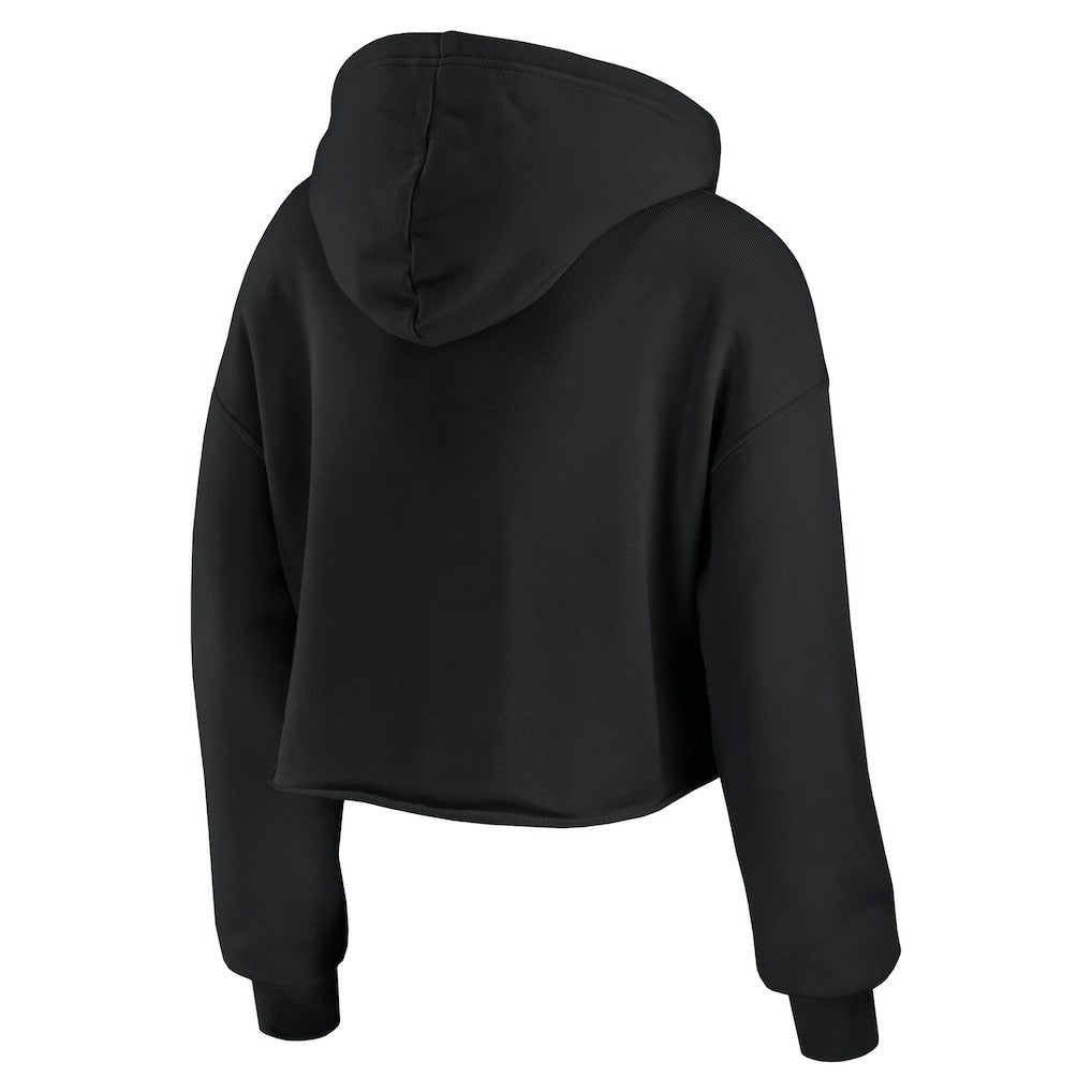WEAR by Erin Andrews Women's Prime Cropped Pullover Hoodie - New York Jets