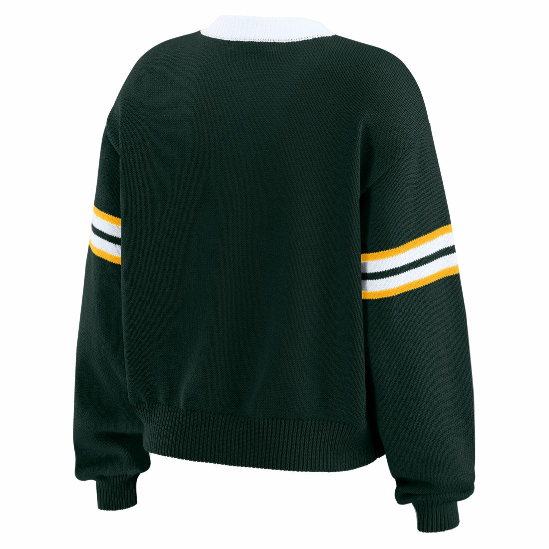 WEAR by Erin Andrews Women's Lace-Up Sweater - Green Bay Packers