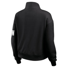 WEAR by Erin Andrews Women's Quarter-Zip Jacket - Cincinnati Bengals