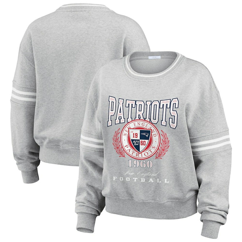 WEAR by Erin Andrews Women's Pullover Sweatshirt - New England Patriots