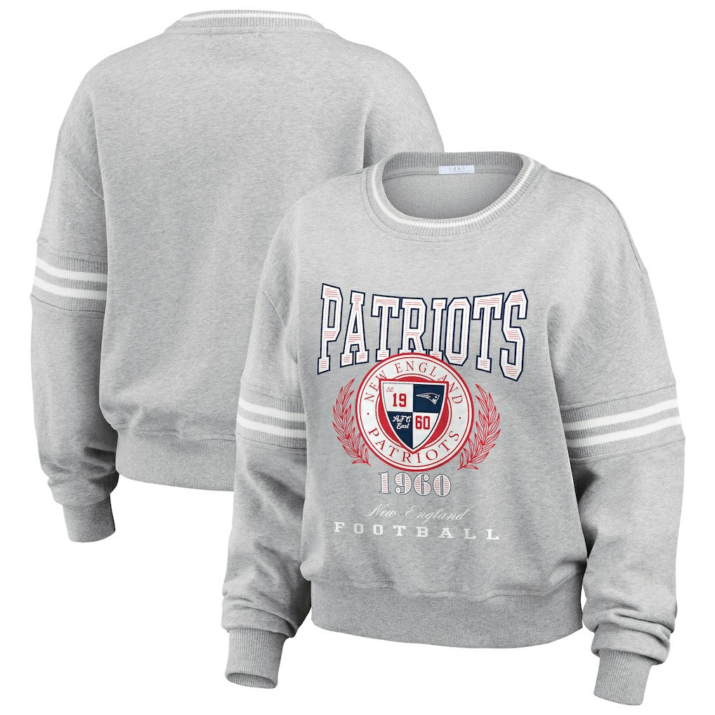 WEAR by Erin Andrews Women's Pullover Sweatshirt - New England Patriots