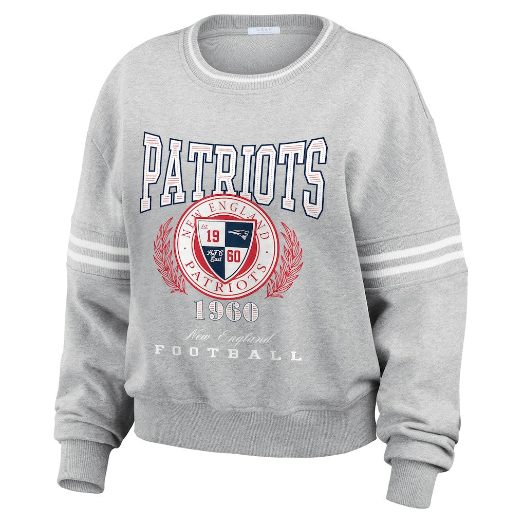 WEAR by Erin Andrews Women's Pullover Sweatshirt - New England Patriots