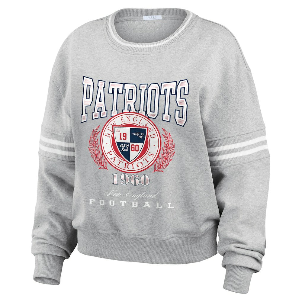 WEAR by Erin Andrews Women's Pullover Sweatshirt - New England Patriots