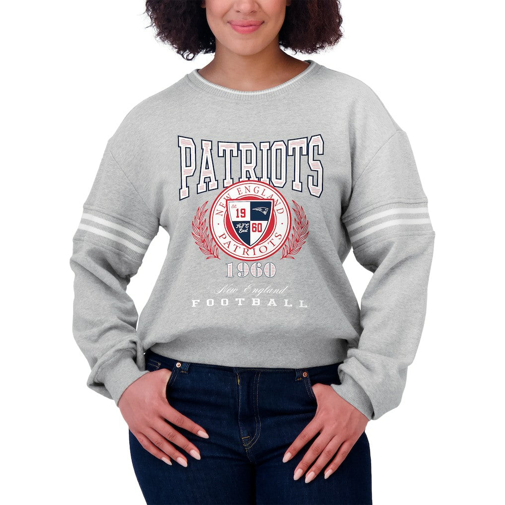 WEAR by Erin Andrews Women's Pullover Sweatshirt - New England Patriots