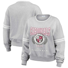 WEAR by Erin Andrews Women's Cropped Pullover Sweatshirt - Arizona Cardinals