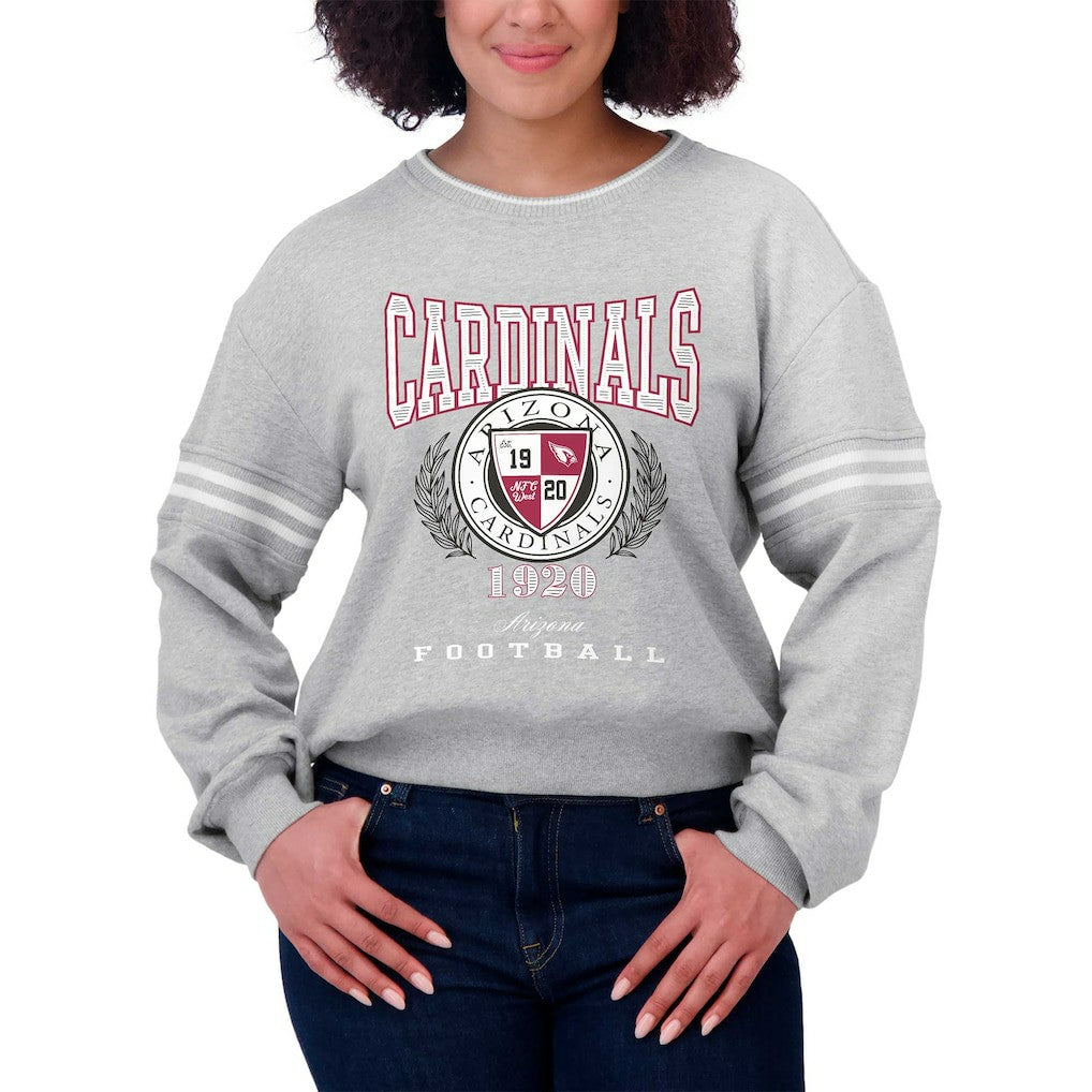 WEAR by Erin Andrews Women's Cropped Pullover Sweatshirt - Arizona Cardinals