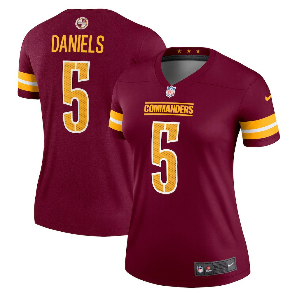 Jayden Daniels  Women's Legend Player Performance Top - Washington Commanders