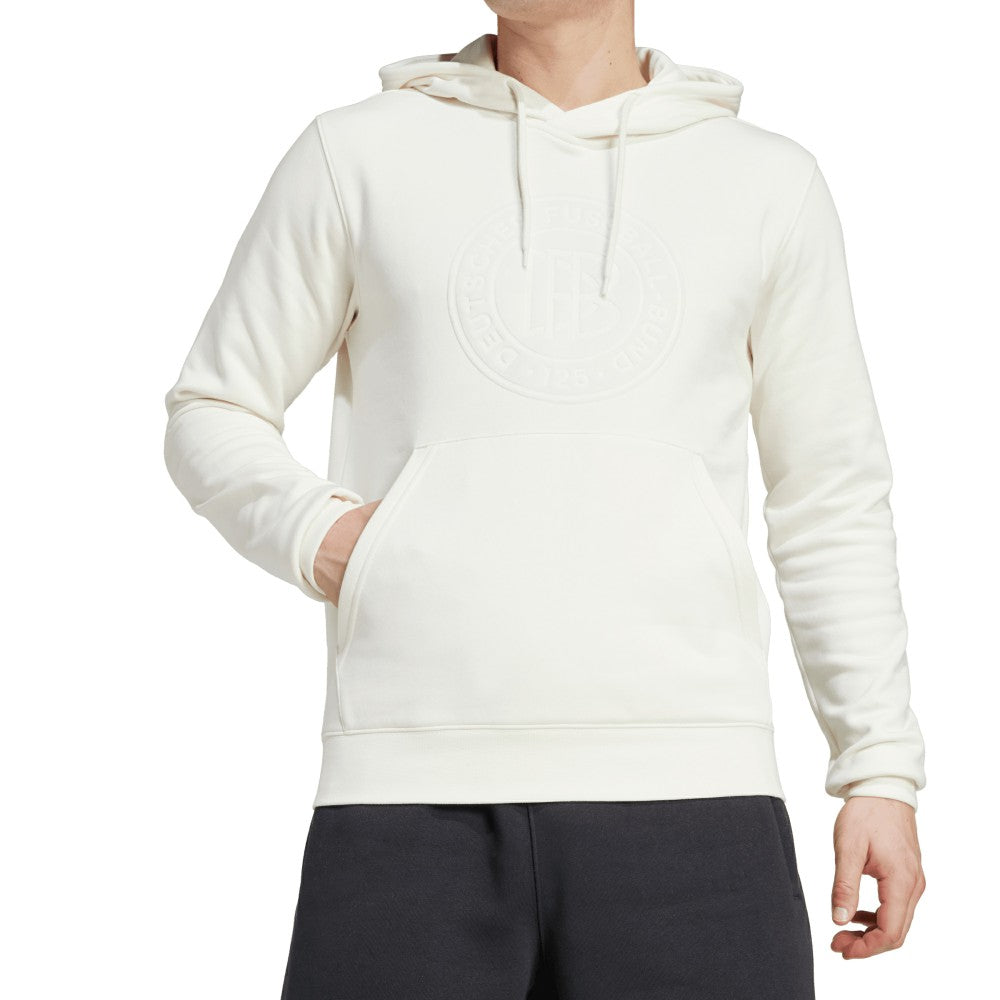 Germany National Team Originals 125th Anniversary Culturewear Pullover Hoodie - Adidas White