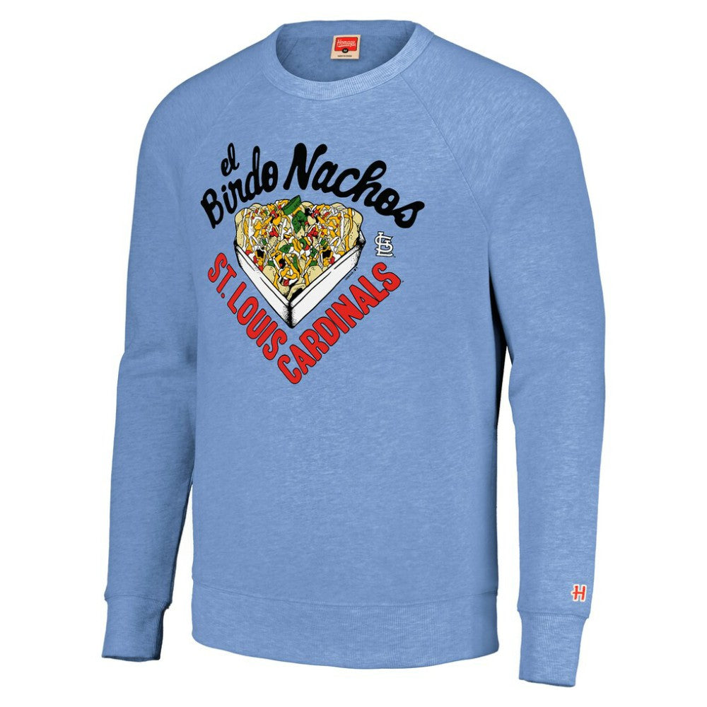 MLB St. Louis Cardinals MLB x Guy Fieri’s Flavortown Unisex Tri-Blend Pullover Sweatshirt