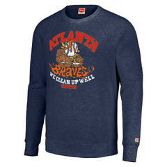 MLB Atlanta Braves MLB x Guy Fieri’s Flavortown Unisex Tri-Blend Pullover Sweatshirt