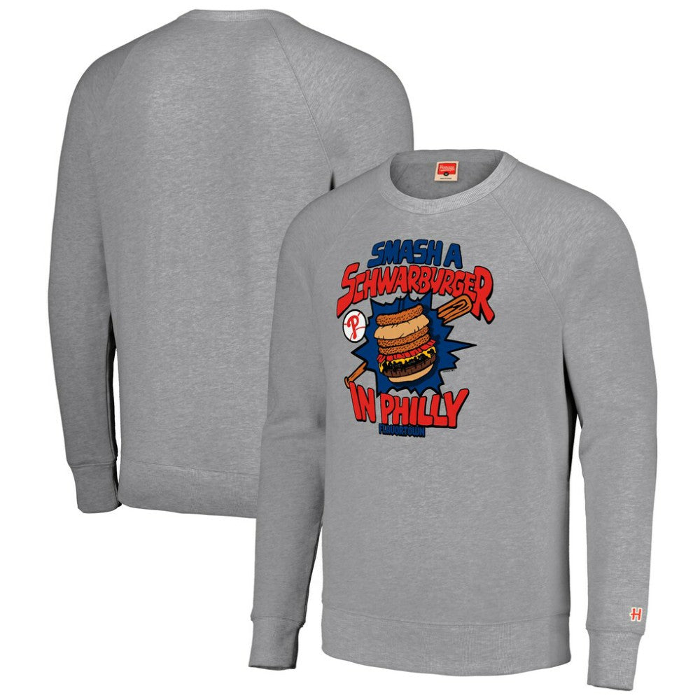 MLB Philadelphia Phillies MLB x Guy Fieri’s Flavortown Unisex Tri-Blend Pullover Sweatshirt