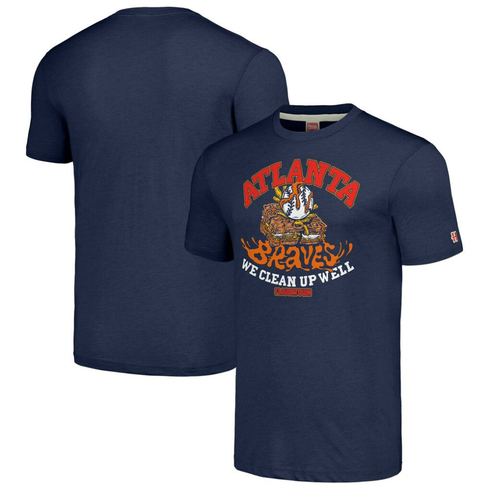 MLB Atlanta Braves MLB x Guy Fieri’s Flavortown Unisex Tri-Blend T-Shirt