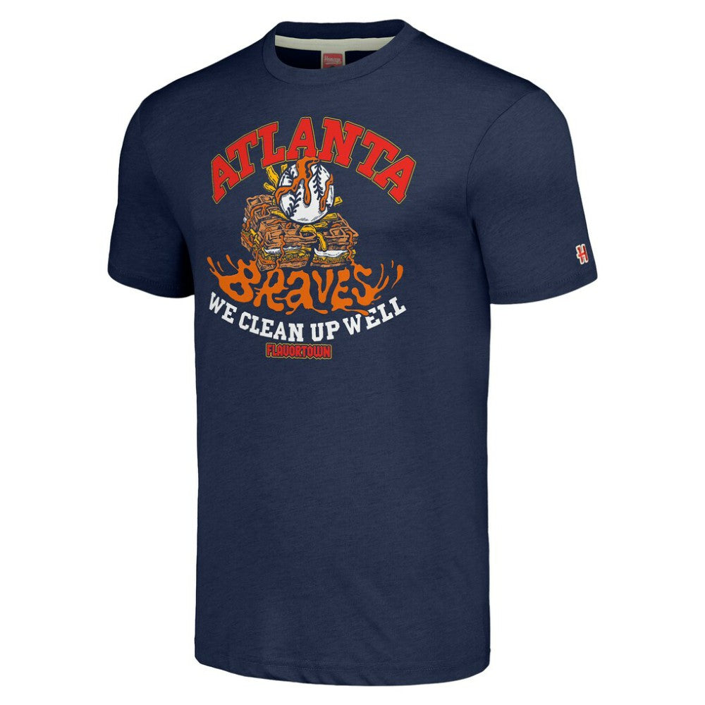 MLB Atlanta Braves MLB x Guy Fieri’s Flavortown Unisex Tri-Blend T-Shirt