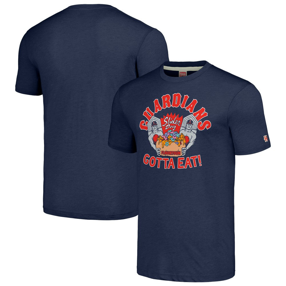 MLB Cleveland Guardians MLB x Guy Fieri’s Flavortown Unisex Tri-Blend T-Shirt