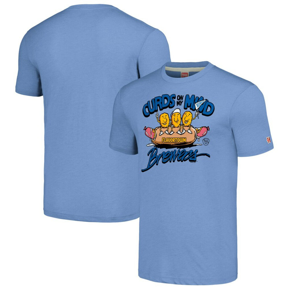 MLB Milwaukee Brewers MLB x Guy Fieri’s Flavortown Unisex Tri-Blend T-Shirt