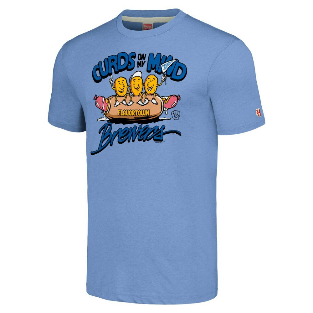 MLB Milwaukee Brewers MLB x Guy Fieri’s Flavortown Unisex Tri-Blend T-Shirt