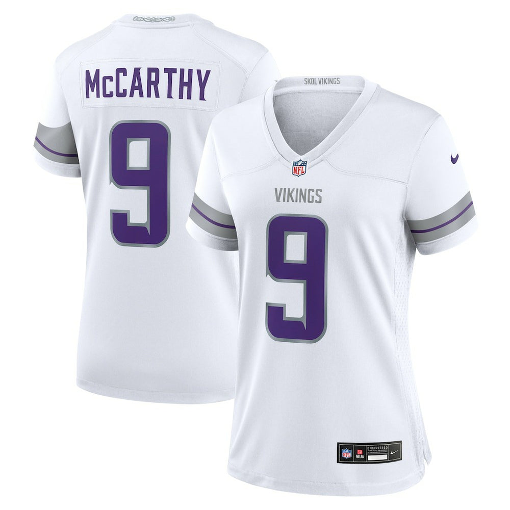 J.J. McCarthy  Women's Alternate Game Player Jersey - Minnesota Vikings