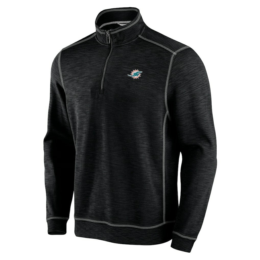 Big & Tall Tobago Bay Half-Zip Sweatshirt - Miami Dolphins