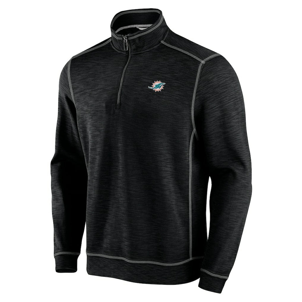 Big & Tall Tobago Bay Half-Zip Sweatshirt - Miami Dolphins
