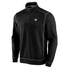 Tobago Bay Tri-Blend Half-Zip Sweatshirt - New Orleans Saints