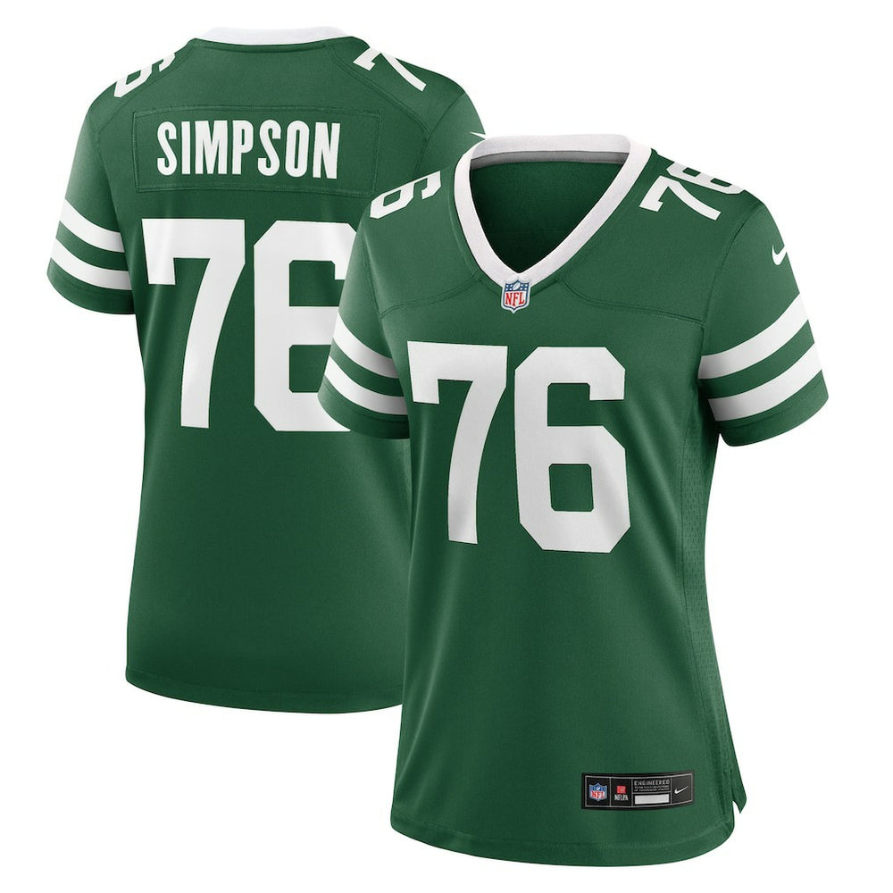 John Simpson  Women's Game Jersey - New York Jets