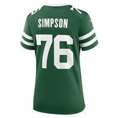 John Simpson  Women's Game Jersey - New York Jets