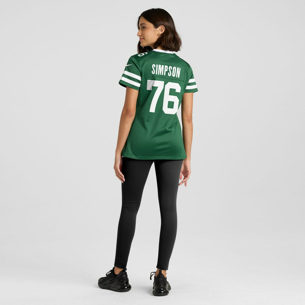 John Simpson  Women's Game Jersey - New York Jets