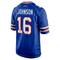 Xavier Johnson  Game Jersey - Buffalo Bills