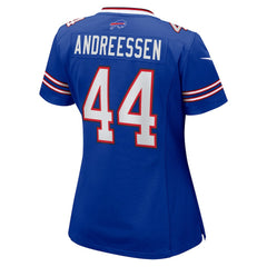 Joe Andreessen  Women's Game Jersey - Buffalo Bills