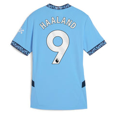 Erling Haaland Manchester City Women's 2024/25 Home Replica Player Jersey - Puma Light Blue