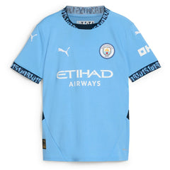 Erling Haaland Manchester City Youth 2024/25 Home Replica Player Jersey - Puma Light Blue