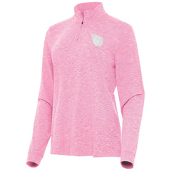 MLB Cleveland Guardians Antigua Women's Mentor Lightweight Mock Neck Quarter-Zip Top