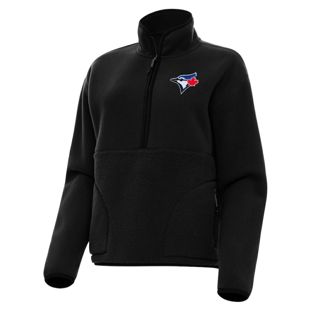 MLB Toronto Blue Jays Antigua Women's Figure Half-Zip Sweatshirt