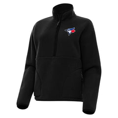 MLB Toronto Blue Jays Antigua Women's Figure Half-Zip Sweatshirt