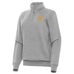 MLB Pittsburgh Pirates Antigua Women's Victory Quarter-Zip Sweatshirt