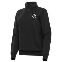 MLB Tampa Bay Rays Antigua Women's Victory Quarter-Zip Sweatshirt