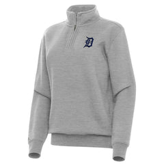 MLB Detroit Tigers Antigua Women's Victory Quarter-Zip Sweatshirt