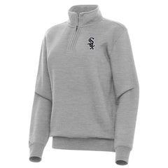 MLB Chicago White Sox Antigua Women's Victory Quarter-Zip Sweatshirt