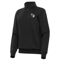 MLB Cleveland Guardians Antigua Women's Victory Quarter-Zip Sweatshirt