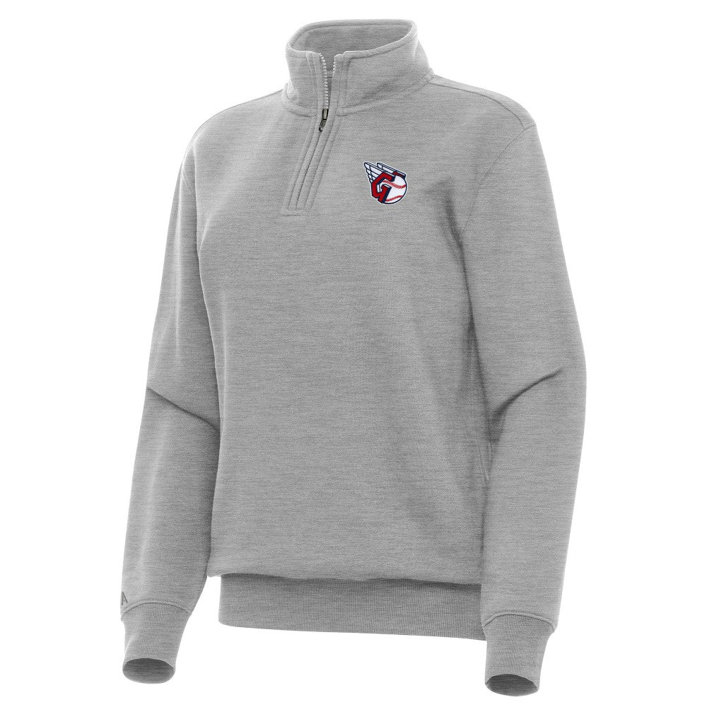 MLB Cleveland Guardians Antigua Women's Victory Quarter-Zip Sweatshirt